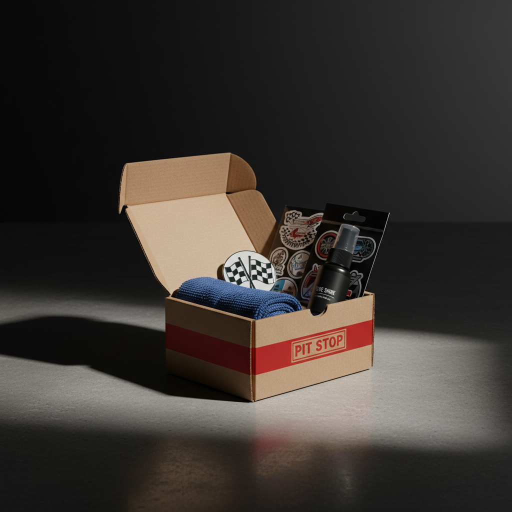 Pit Stop tier subscription box